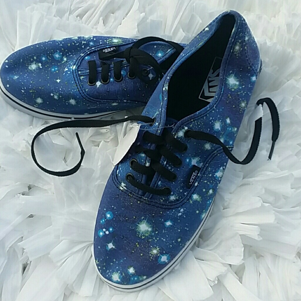 Vans Galaxy Cosmos Planets Stars Sneakers - Picture 2 of 8